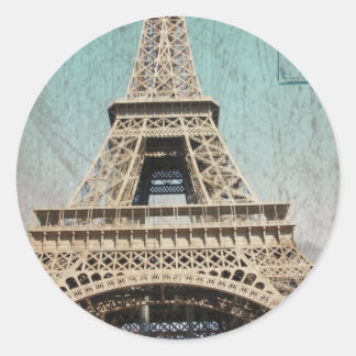 Adesivo Cartão-postal da Torre Elfa de Paris