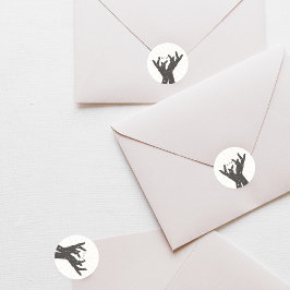 Adesivo Cartas de Tarot | Chá de Noiva | Casamento | Neutr