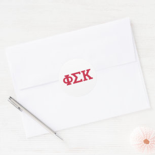 Adesivo Cartas Phi Sigma Kappa
