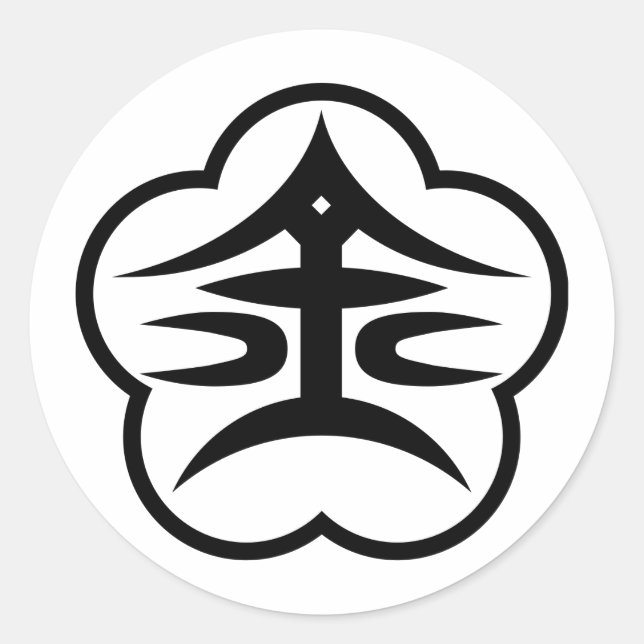 Adesivo Cartaz da cidade de Kanazawa (JAPÃO) (Frente)