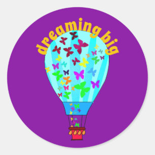 Adesivo Cartaz grande sonhando