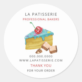 Adesivo Cartazes de padaria azul-esmalte moderno