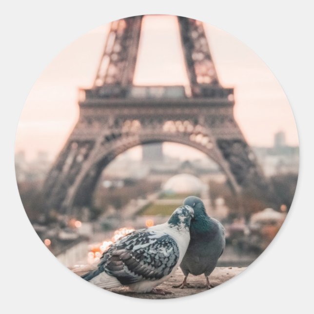 Adesivo Cartazes de Paris, França (Frente)