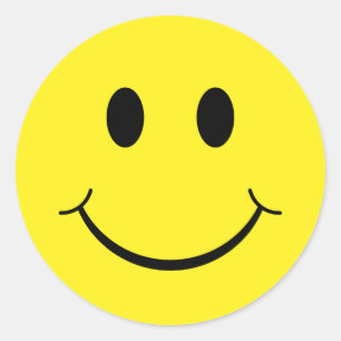 Adesivo Cartazes de rosto felizes