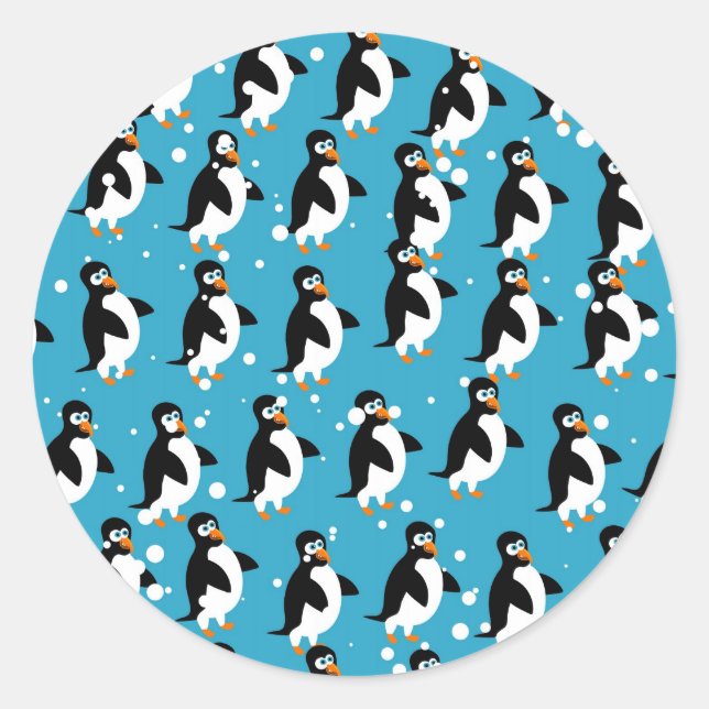 Adesivo Carteira Penguin (Frente)
