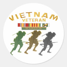 Cartões de guerreiros veteranos do Vietname, poste