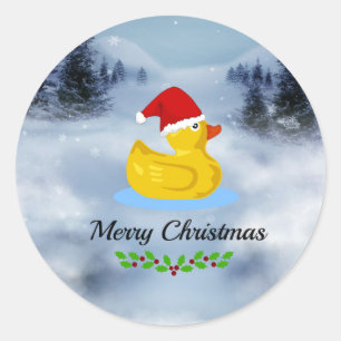 Adesivo Cartões de natal de Borracha Ducky