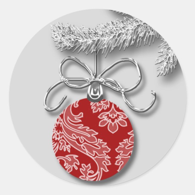 Adesivo Cartões de Natal Personalizáveis Envelope Selos (Frente)