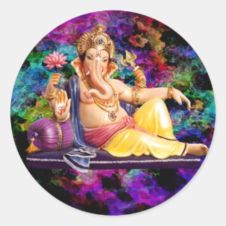 Adesivo Cartões de saudação Ganesha, Autocolantes, Cartões