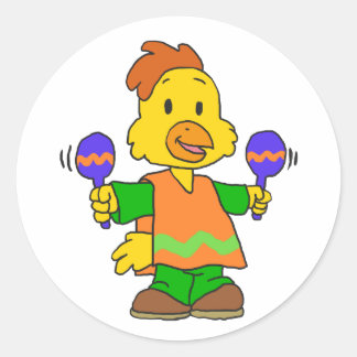 Adesivo Cartografia do Pintinho mexicano | Escolher cor de