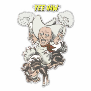 Adesivo Cartografia pistolas fotografadas a cavalo