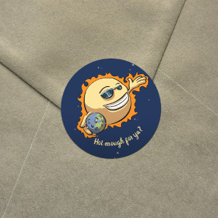 Adesivo Cartografia sobre o aquecimento global da Terra e