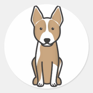 Adesivo Cartoon australiano de cães de gado