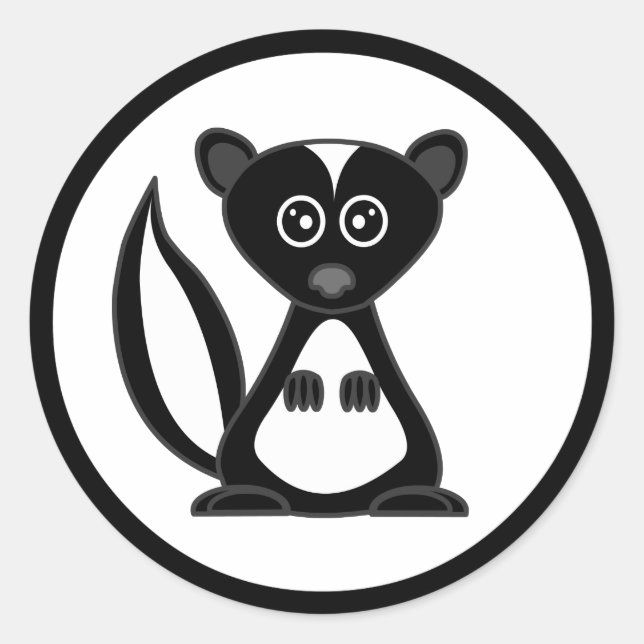 Adesivo Cartoon Bonito (Frente)