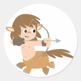 Adesivo Cartoon Bonito Centaur Sagittarius Baby Roupa