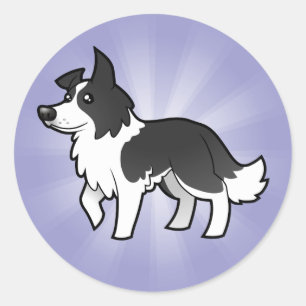 Adesivo Cartoon Border Collie