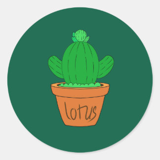 Adesivo Cartoon cactus