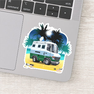 Adesivo Cartoon Camper