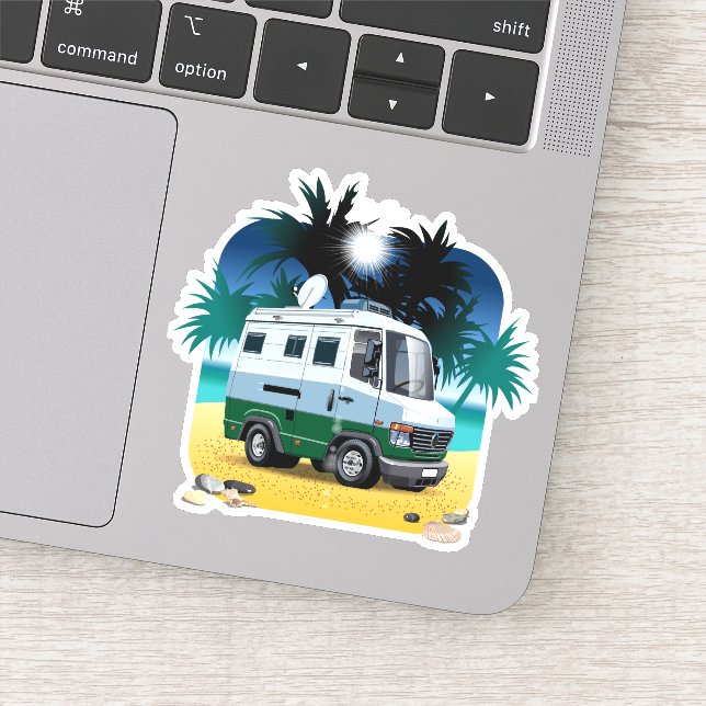 Adesivo Cartoon Camper (Detalhe)