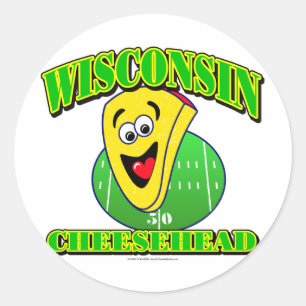 Adesivo Cartoon CheeseHead