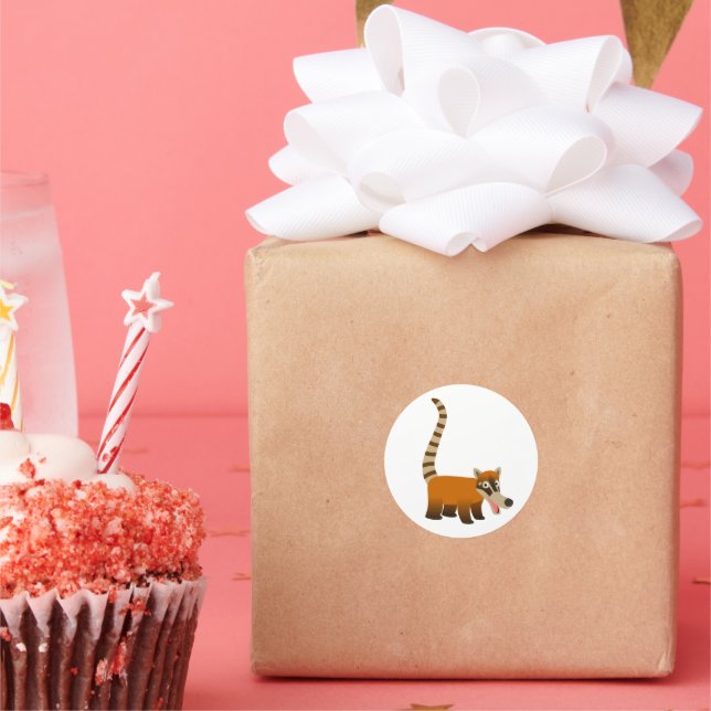 Adesivo Cartoon Coatimundi Sticker (Festa)