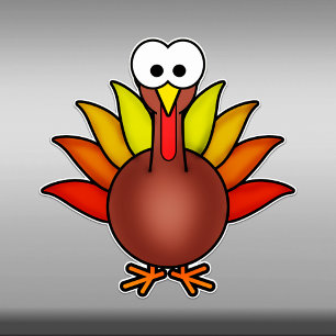 Adesivo Cartoon Cutie Turquia Vinyl Sticker