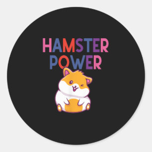 Adesivo Cartoon de Hamster com Gama de Potência