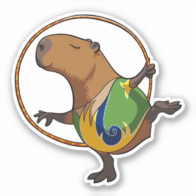 Capivara Fofa Ilustração De Capivara Aquarela Capivara Capivara