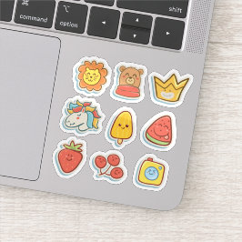 Adesivo Cartoon engraçado colante colorido