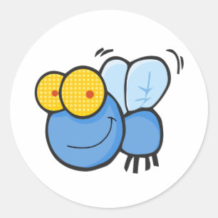 Adesivo Cartoon Fly