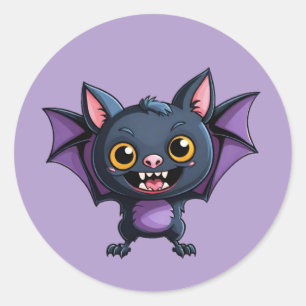 Adesivo Cartoon Halloween Vampire Bat Stickers