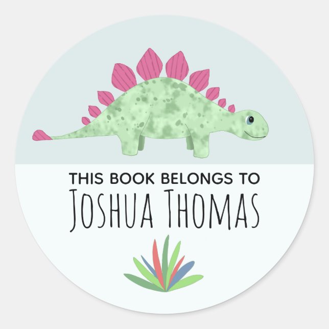 Adesivo Cartoon Kids de Cartoon Azul e Bonitos (Frente)