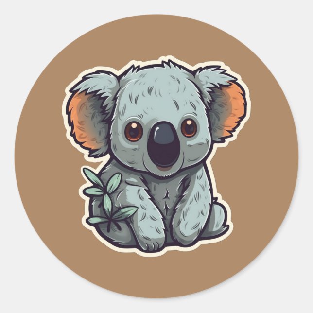 ADESIVO CARTOON KOALA BEAR (Frente)