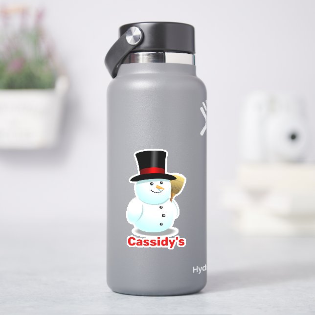 Adesivo Cartoon legal Frosty Snowman (HidroFlask)