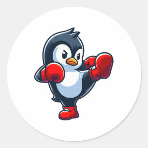Adesivo Cartoon legal Pinguin Boxter