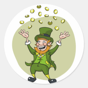 Adesivo Cartoon Leprechaun