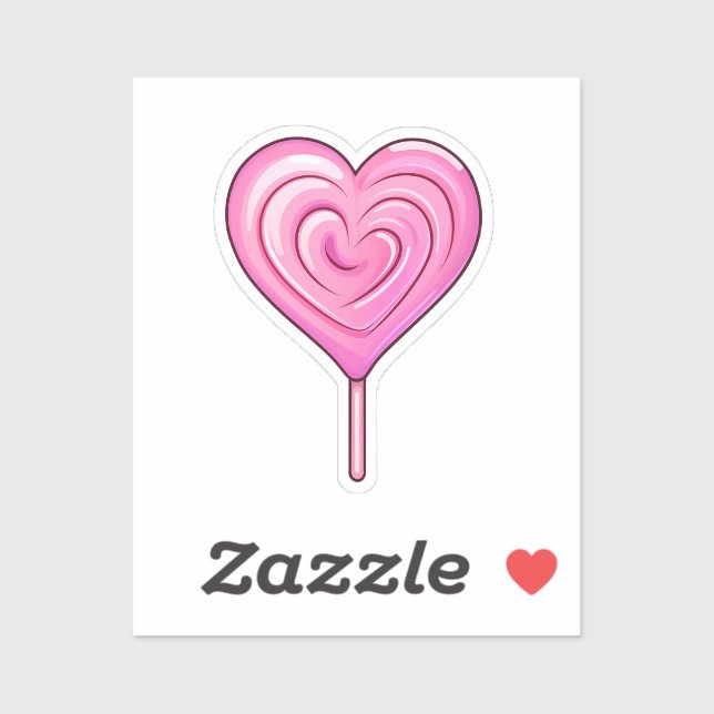 Adesivo Cartoon lollipop (Folha)