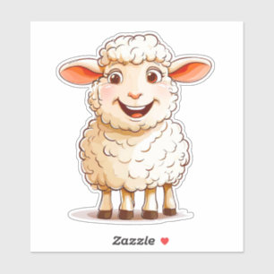 Adesivo Cartoon Sheep
