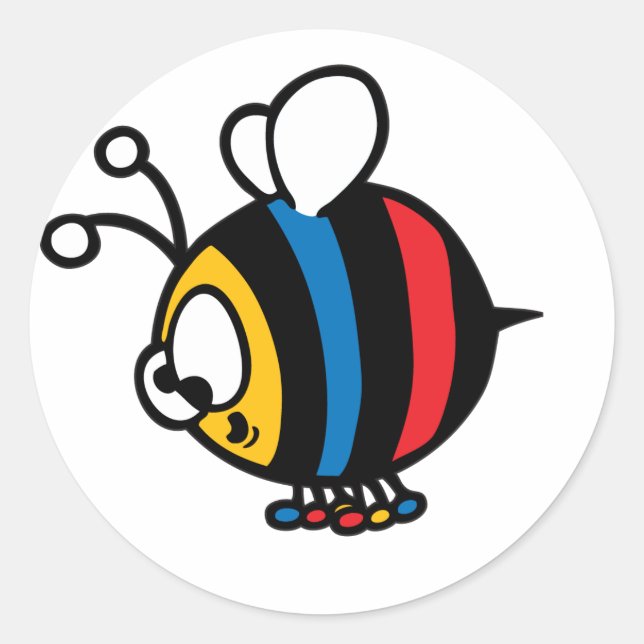 Adesivo Cartoon Whimisical Bekers (Frente)