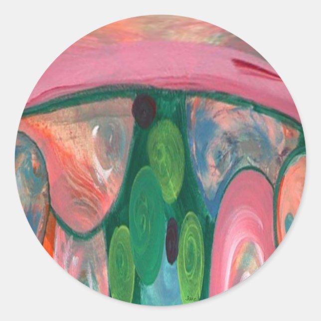 Adesivo Cartuchos com lâmpada de lava por Janz (Frente)