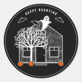 Adesivo Casa Assombrada de Halloween