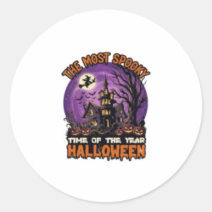 Adesivo Casa Assombrada de Halloween Mais Assustadora Brux
