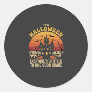 Adesivo Casa Assombrada de Halloween Um Bom Design de Medo