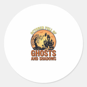 Adesivo Casa Assombrada Fantasmas Sombras Bruxas Outubro