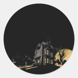 Adesivo Casa assombrada no Halloween de Hill