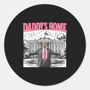 Adesivo Casa Branca de Daddys 2025 Presidente Trump _3