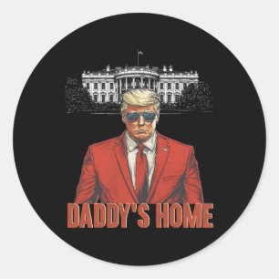 Adesivo Casa Branca de Daddys Trump 2024