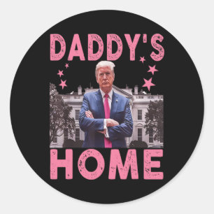 Adesivo Casa Branca de Trump Pai 2024 1