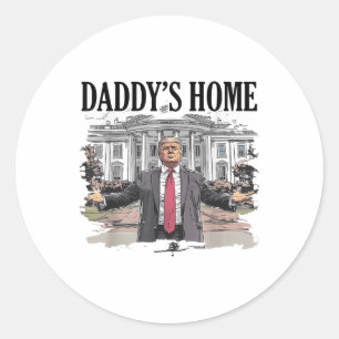 Adesivo Casa Branca Funny Trump Daddys Casa _1
