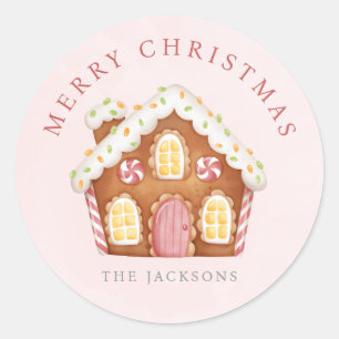 Adesivo Casa de Biscoito de Natal